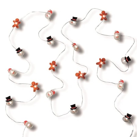 LED Micro Dot/Fairy Clear/Warm White 20 Ct Novelty Christmas Lights 6.2 Ft.